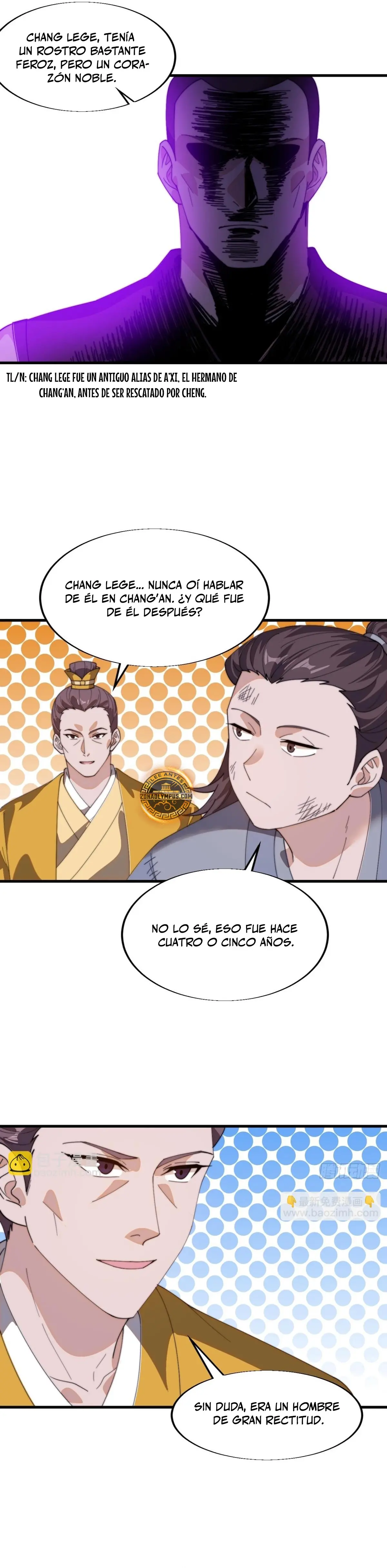 Comienza con una montaña capítulo 844, página 8