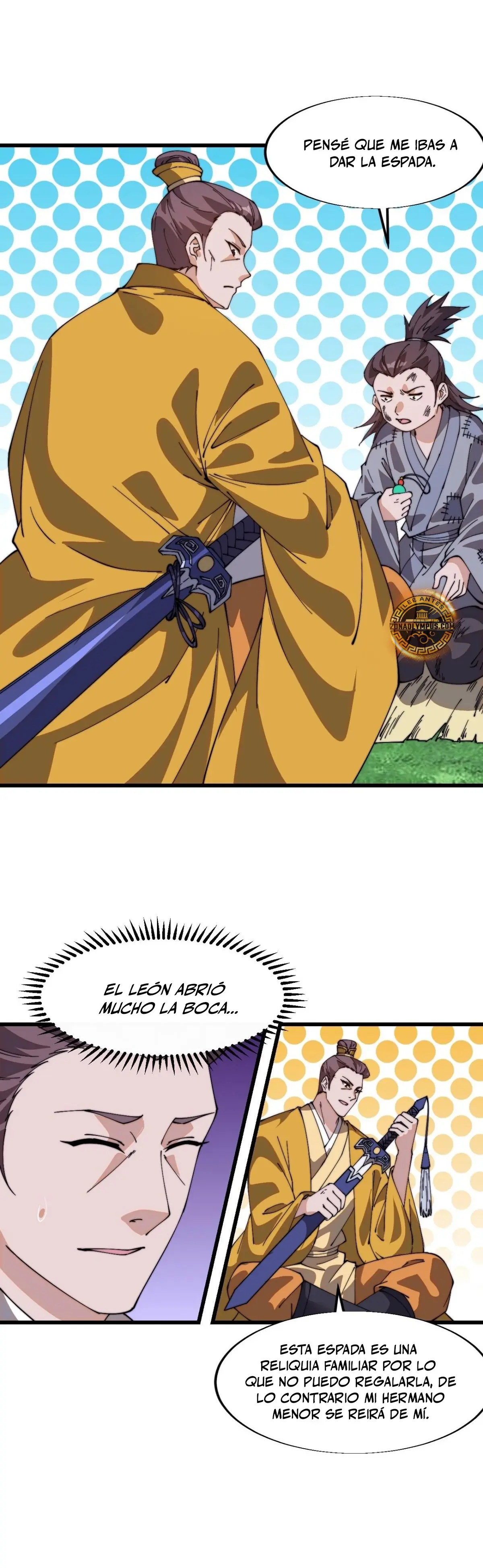 Comienza con una montaña capítulo 845, página 6