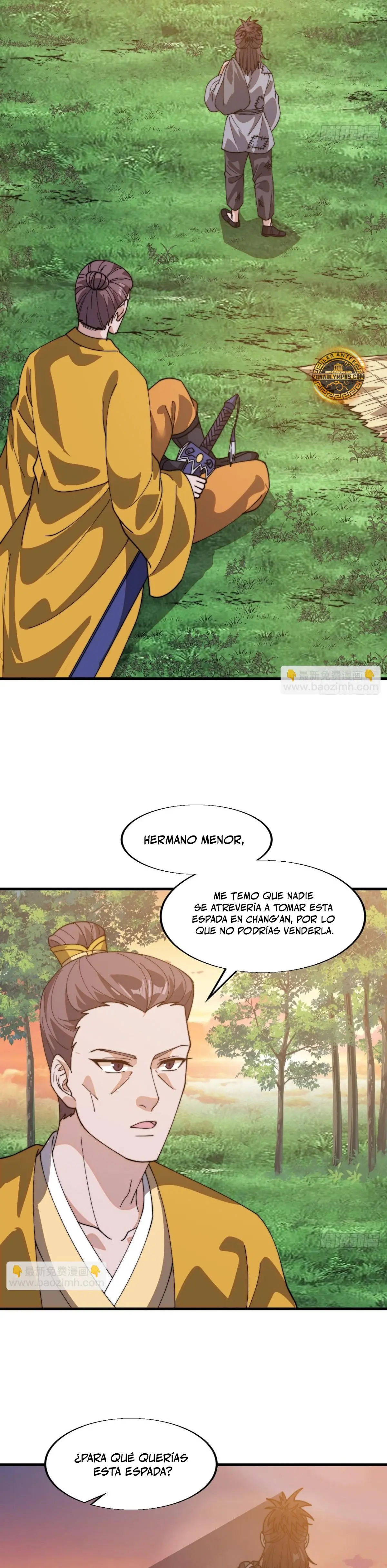 Comienza con una montaña capítulo 845, página 8