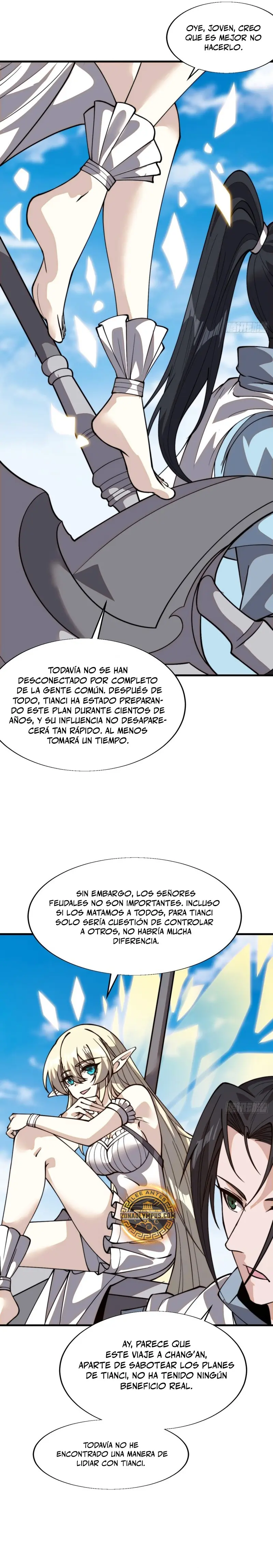 Comienza con una montaña capítulo 862, página 9