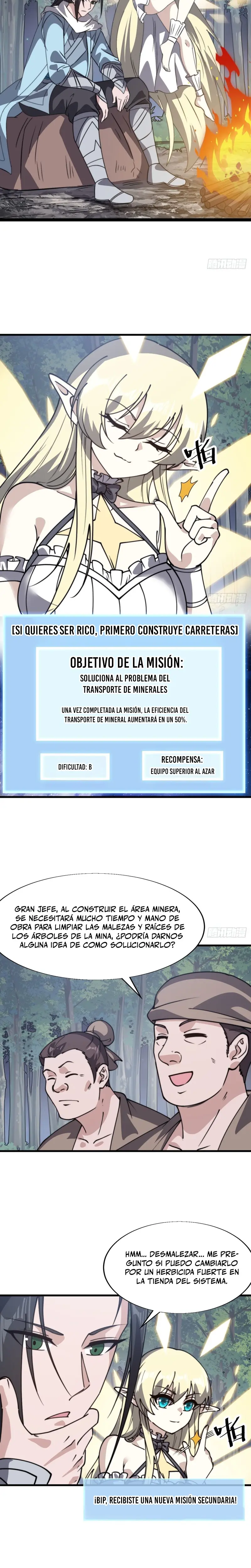 Comienza con una montaña capítulo 887, página 8