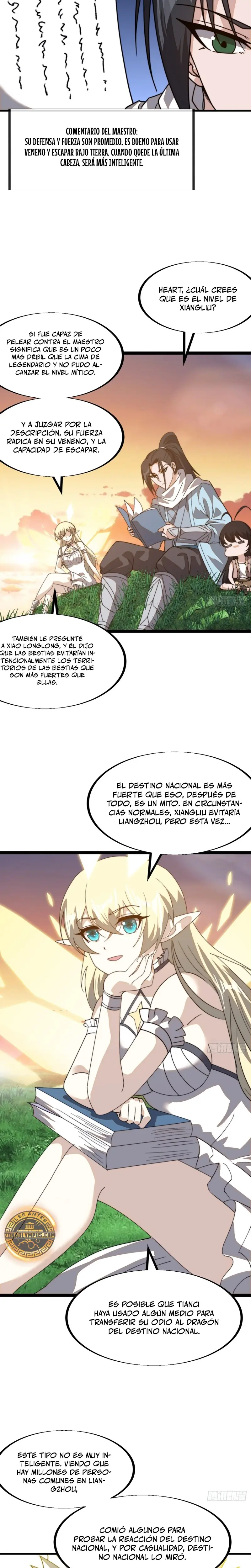 Comienza con una montaña capítulo 897, página 9