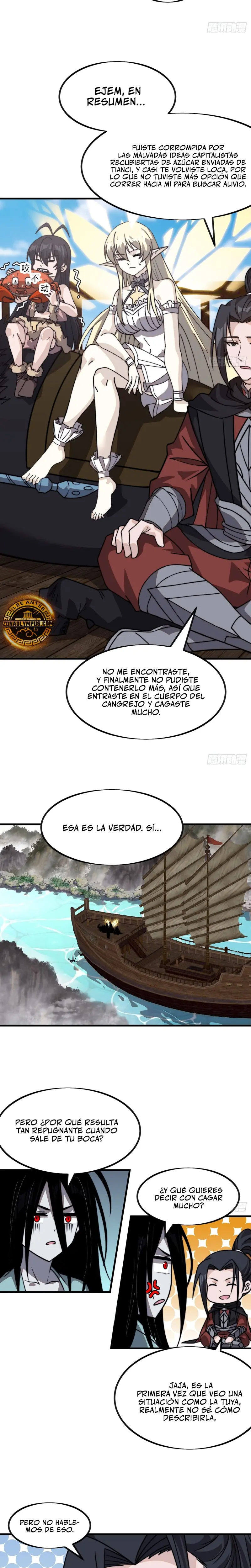 Comienza con una montaña capítulo 1001, página 7