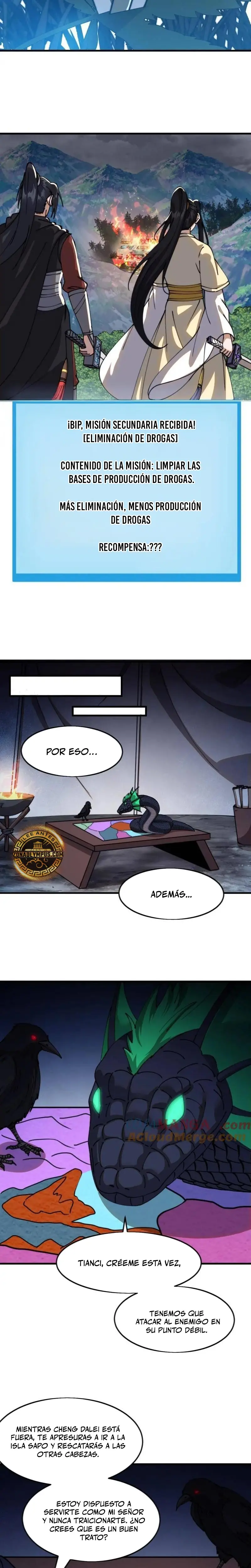Comienza con una montaña capítulo 1083, página 12