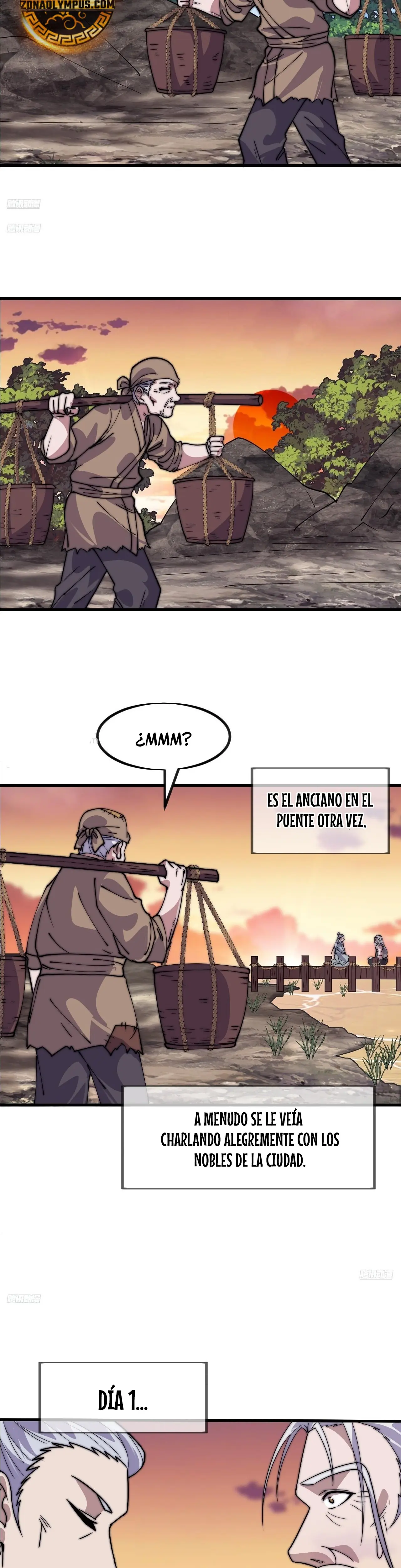 Comienza con una montaña capítulo 1109, página 4