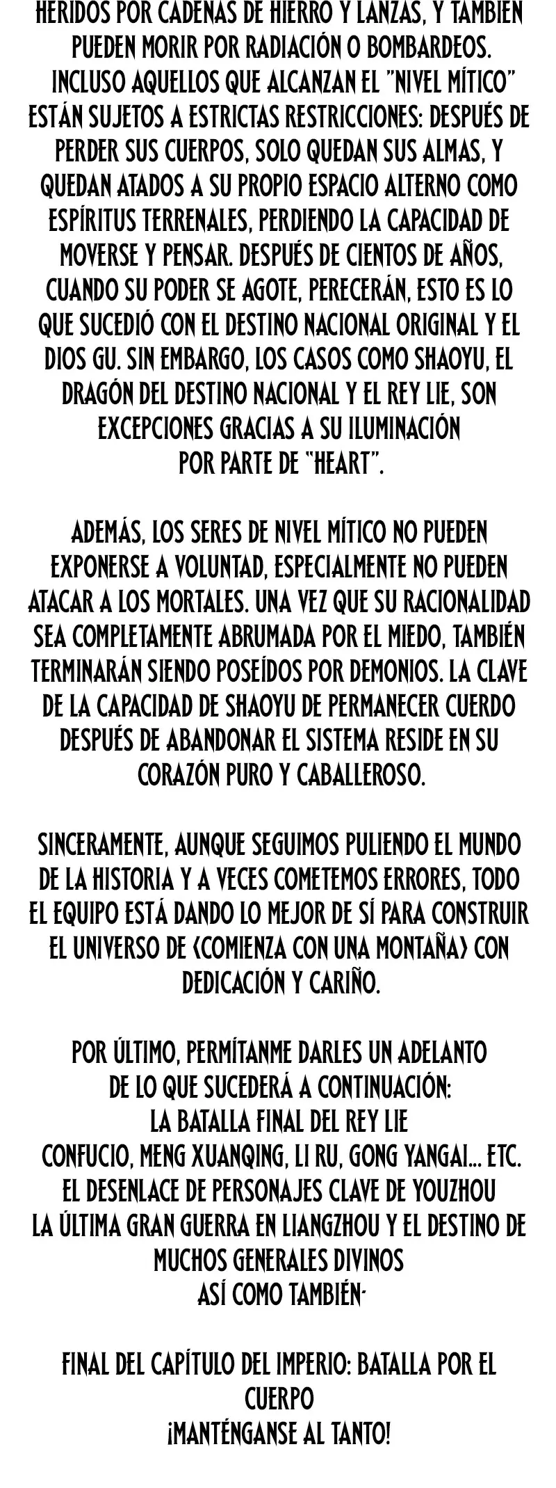 Comienza con una montaña capítulo 1127, página 19