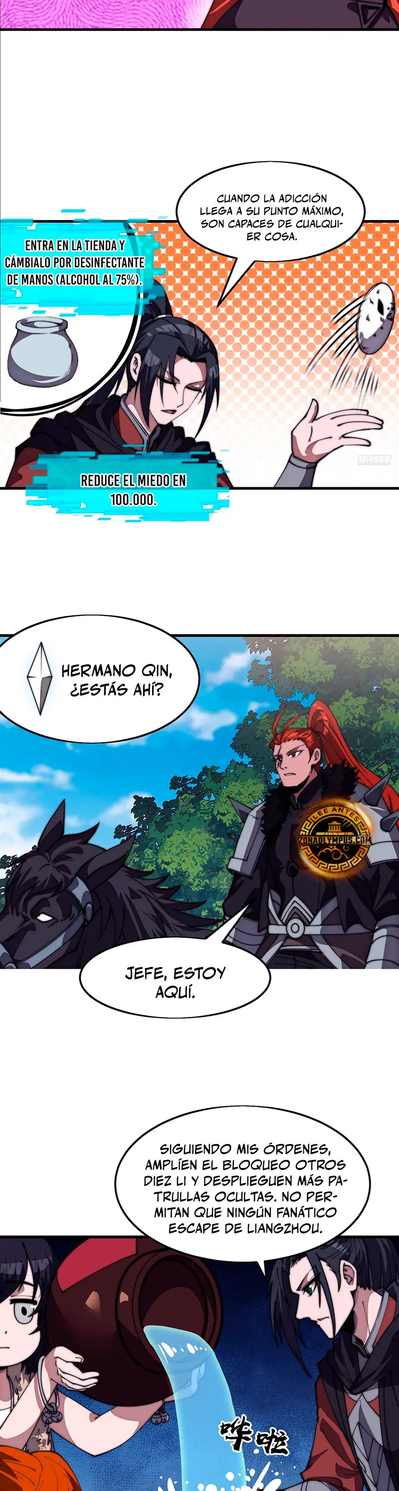 Comienza con una montaña capítulo 1163, página 8