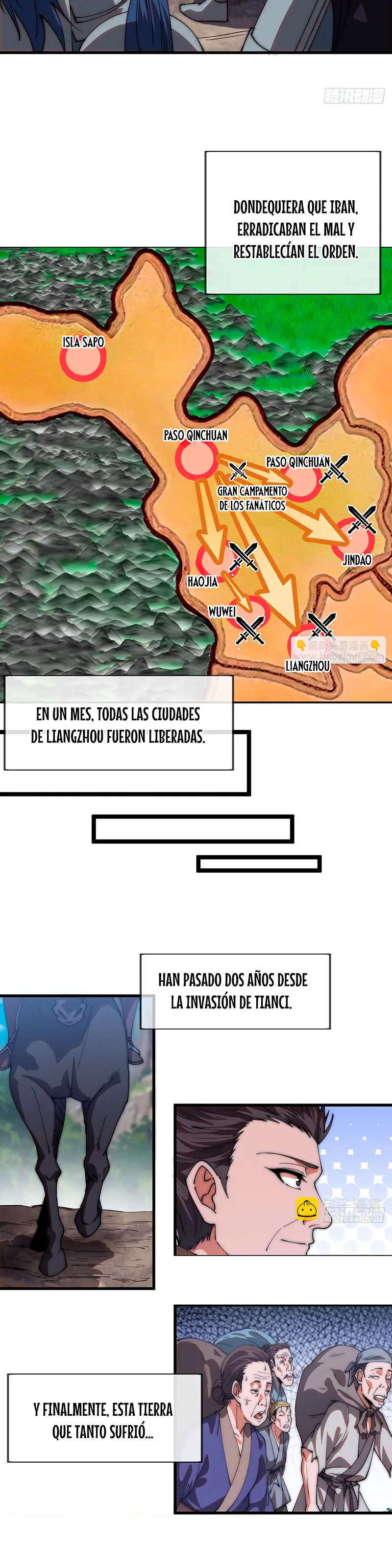 Comienza con una montaña capítulo 1165, página 13