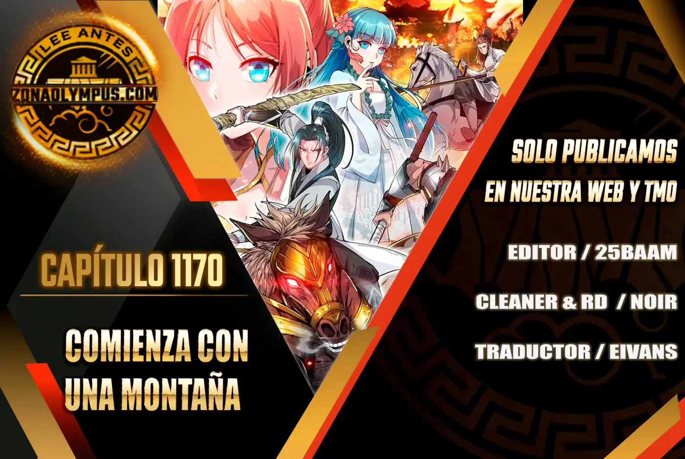 Comienza con una montaña capítulo 1170, página 2