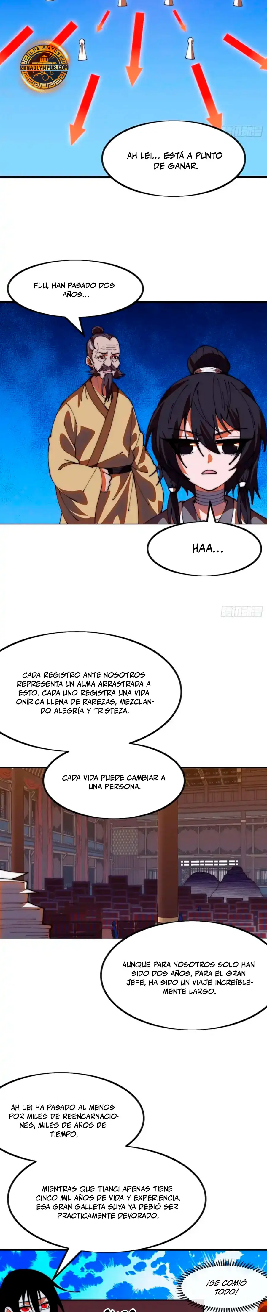 Comienza con una montaña capítulo 1209, página 10