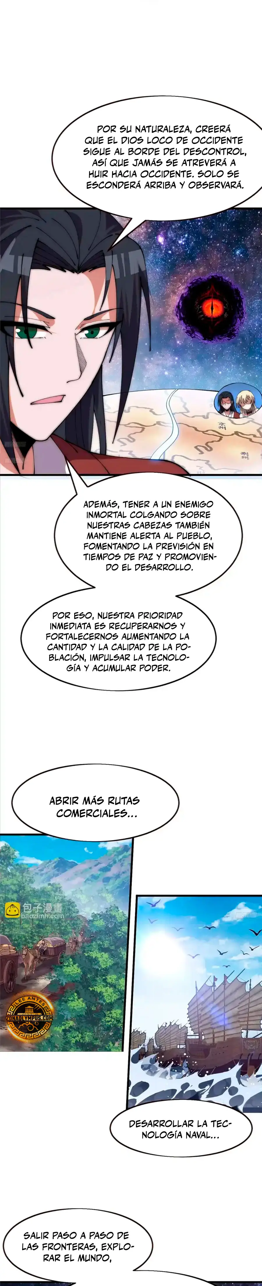 Comienza con una montaña capítulo 1216, página 3
