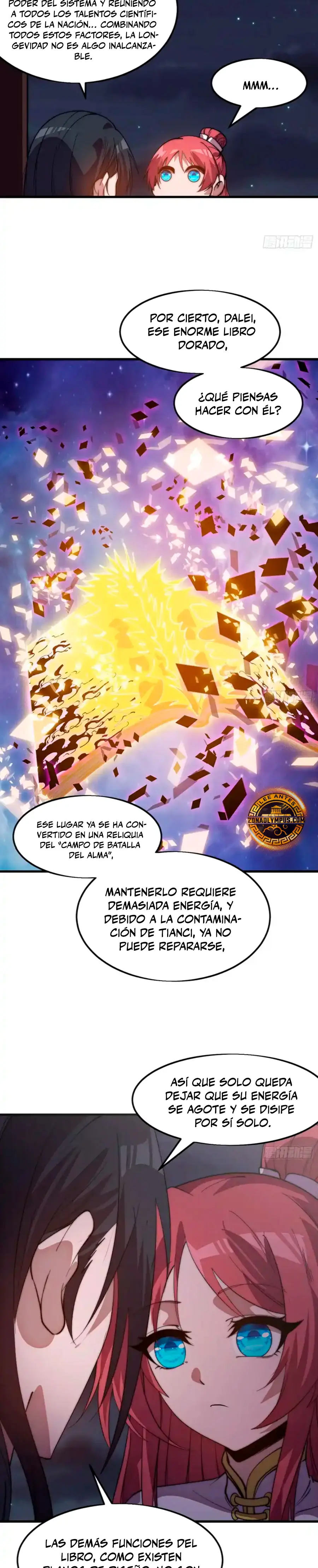 Comienza con una montaña capítulo 1216, página 9