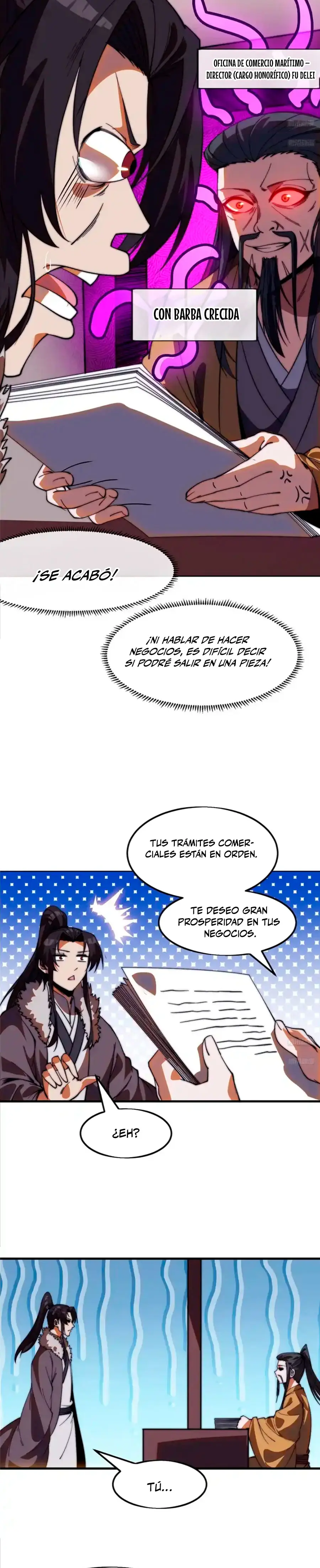 Comienza con una montaña capítulo 1217, página 4