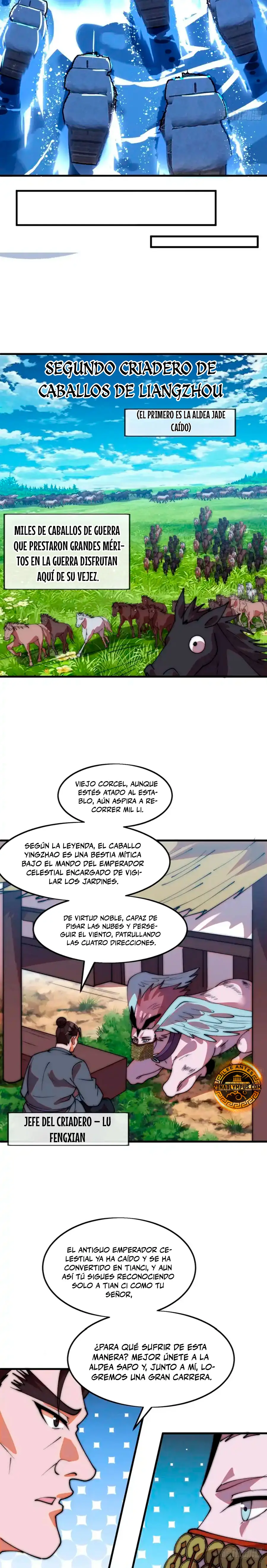Comienza con una montaña capítulo 1217, página 14