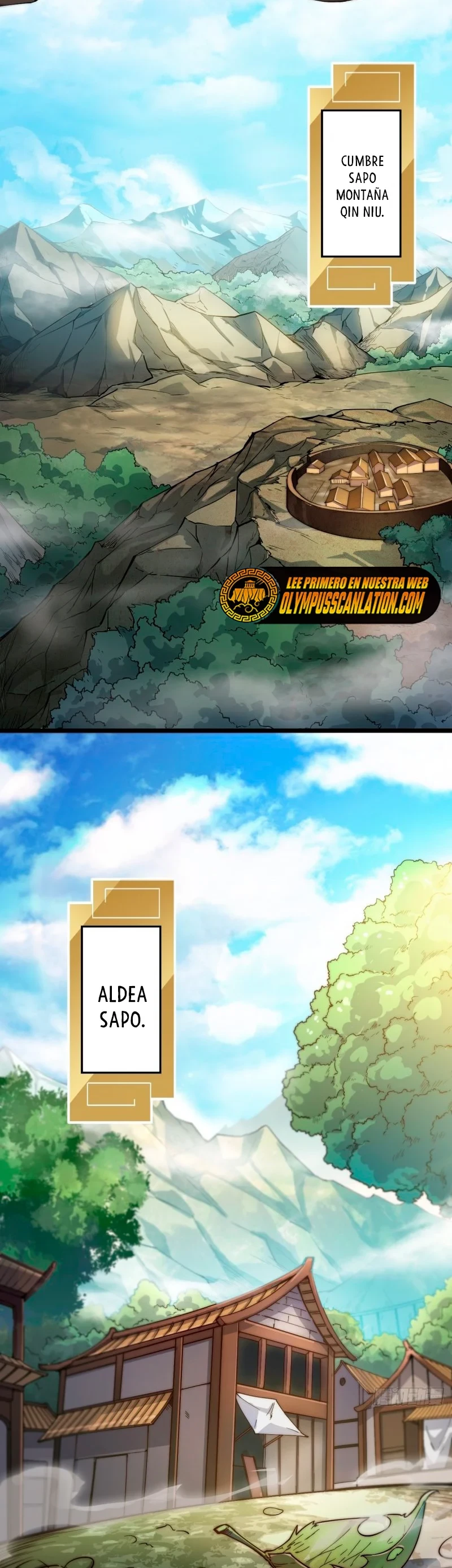 Comienza con una montaña capítulo 1, página 4