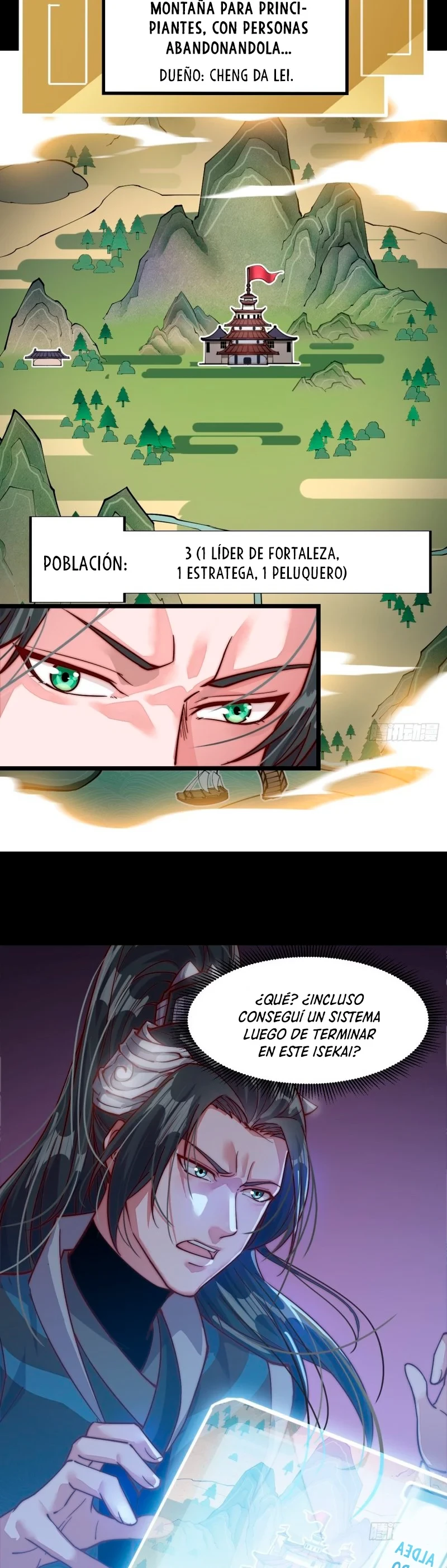 Comienza con una montaña capítulo 1, página 28