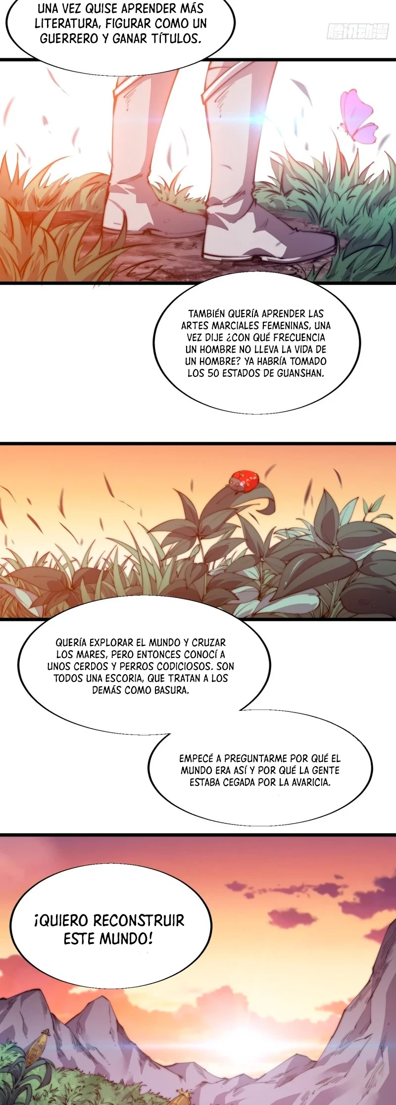 Comienza con una montaña capítulo 6, página 18