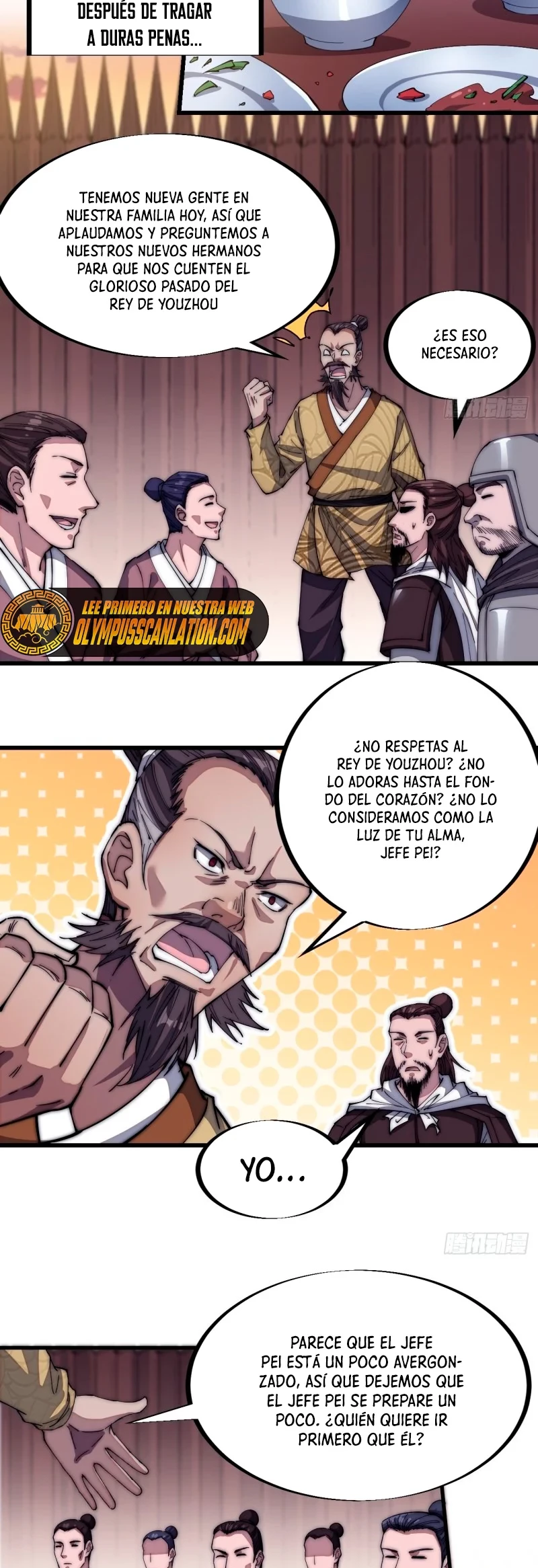 Comienza con una montaña capítulo 116, página 17