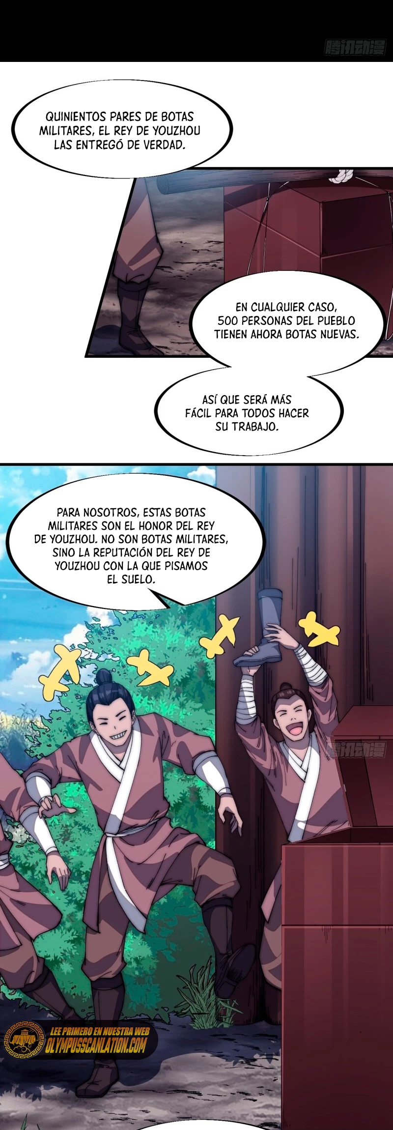 Comienza con una montaña capítulo 118, página 4