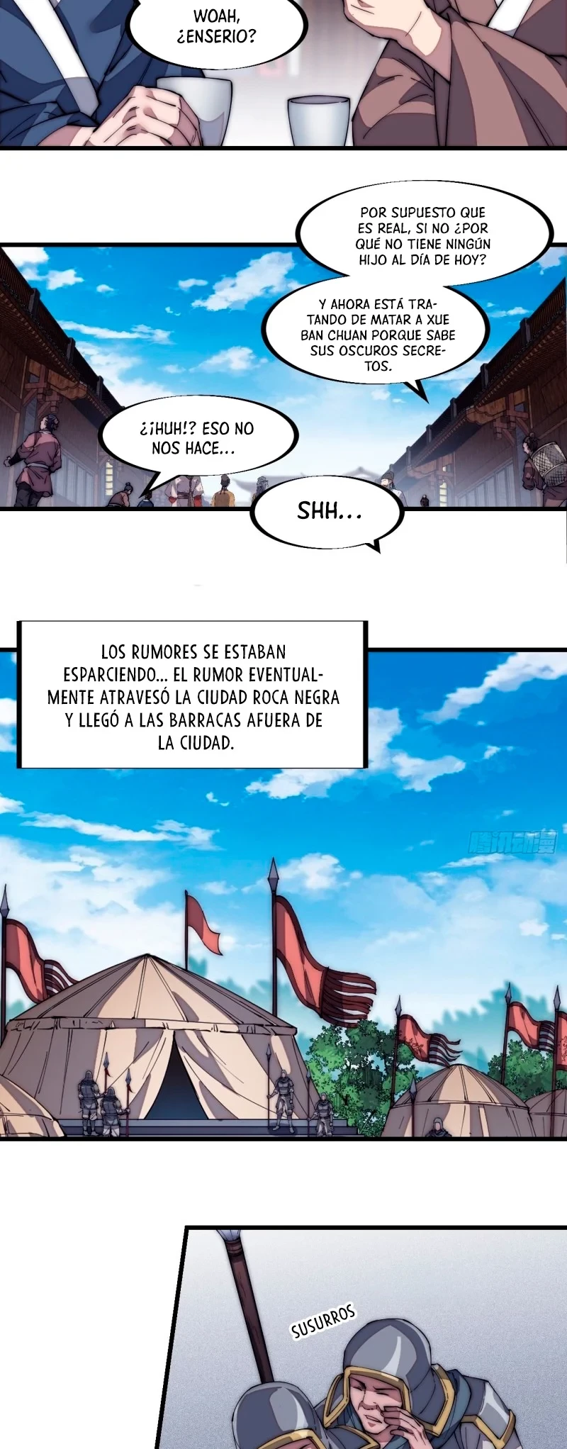 Comienza con una montaña capítulo 124, página 19