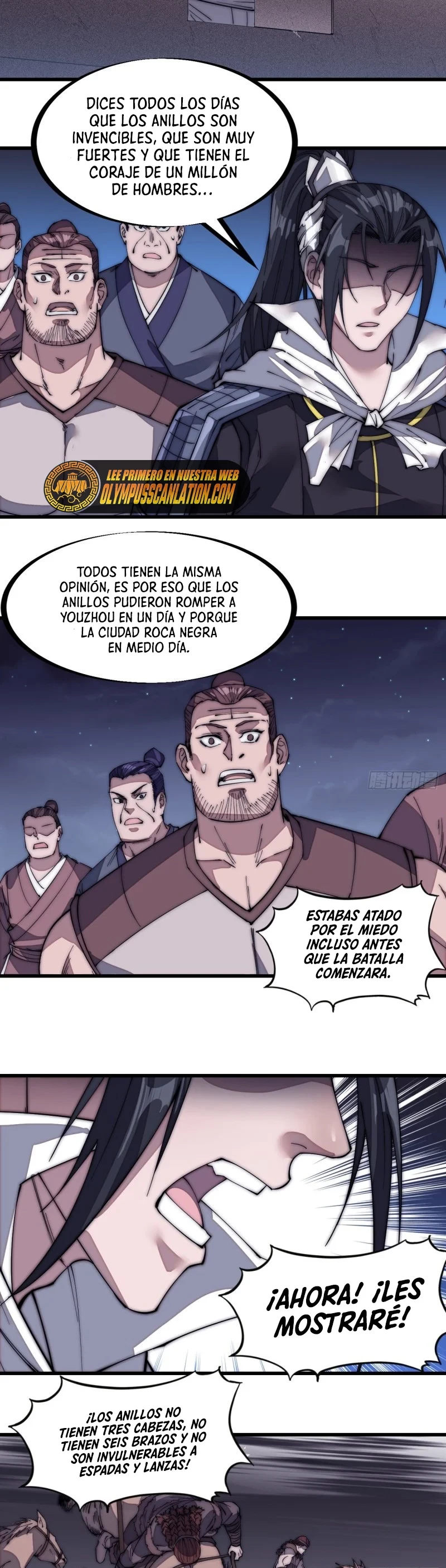 Comienza con una montaña capítulo 135, página 19