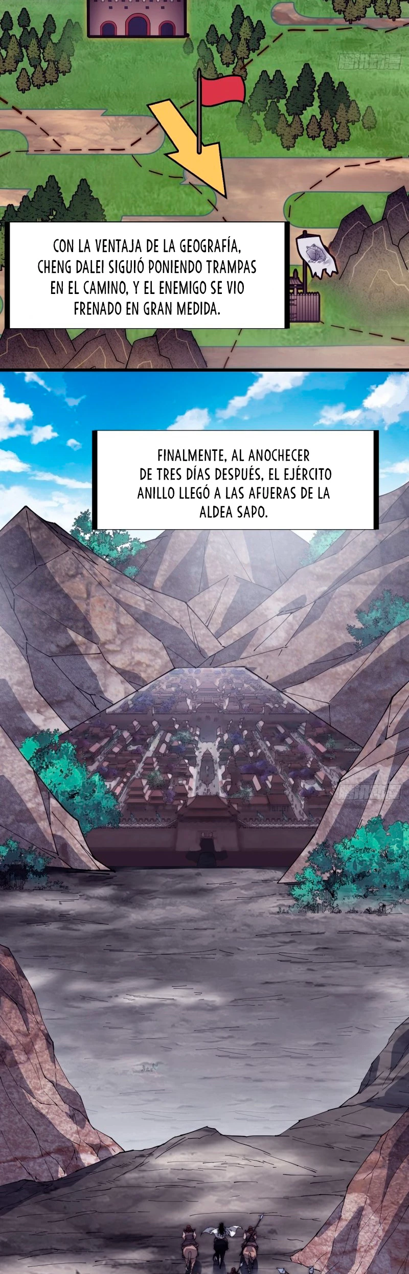 Comienza con una montaña capítulo 138, página 9