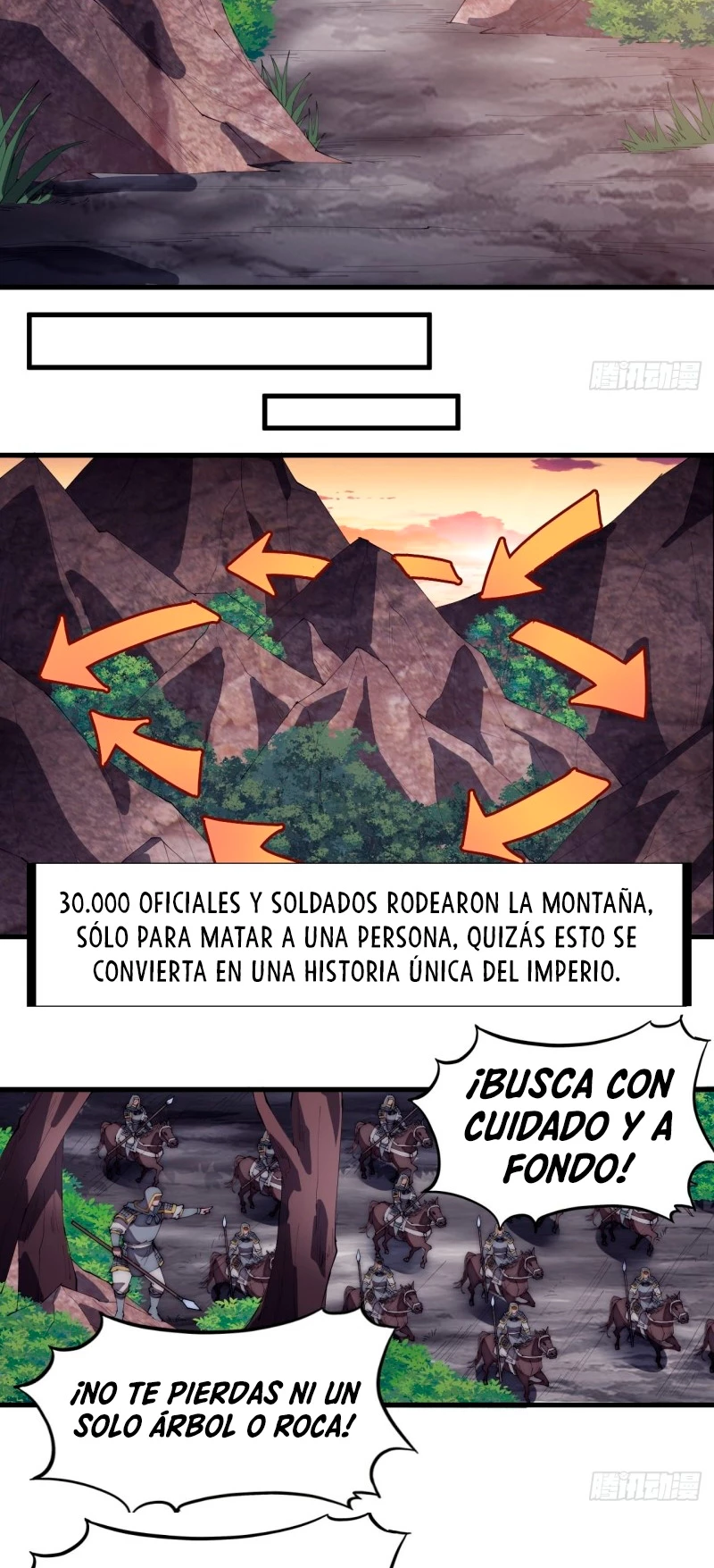 Comienza con una montaña capítulo 174, página 18