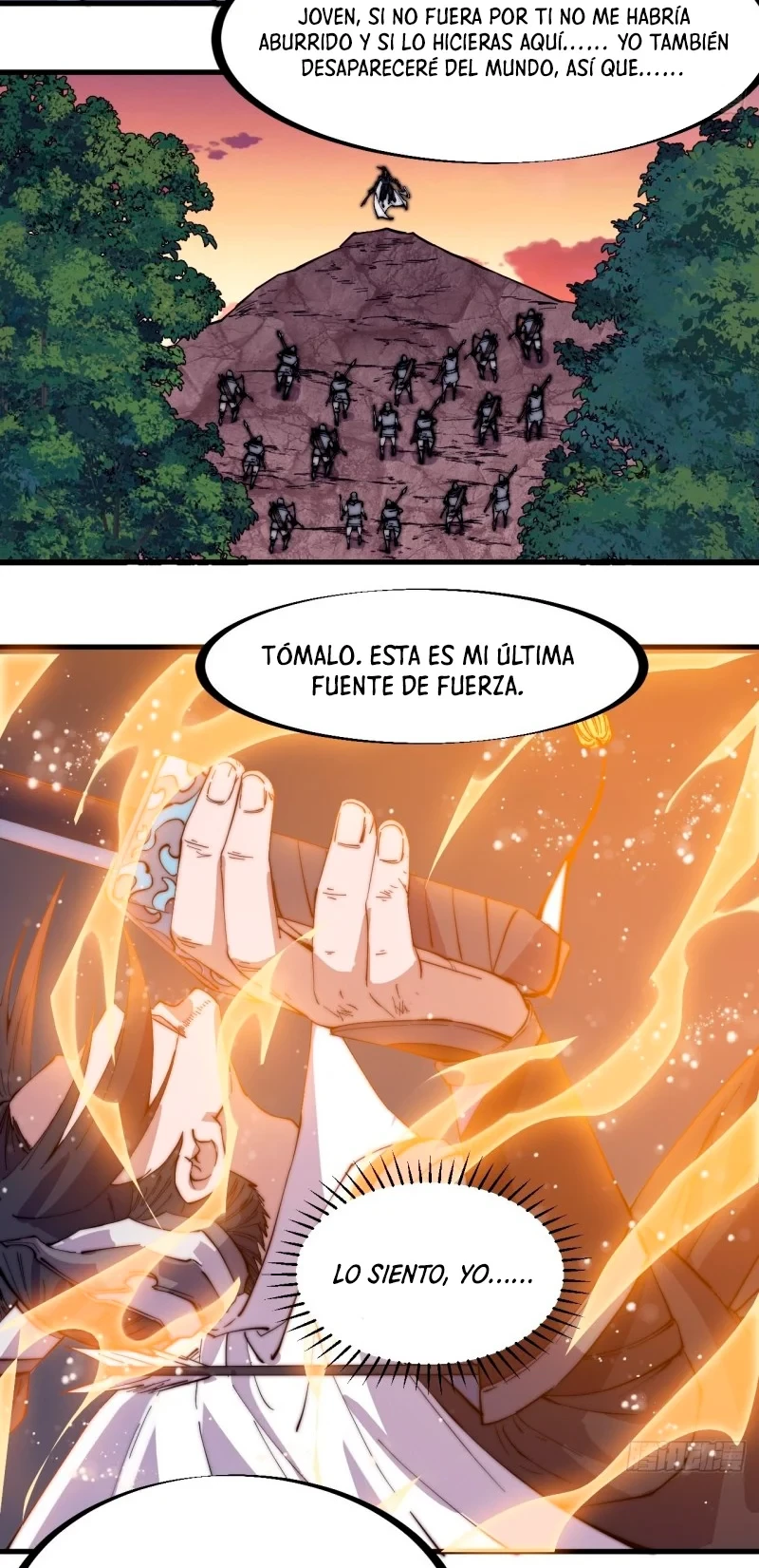 Comienza con una montaña capítulo 174, página 32