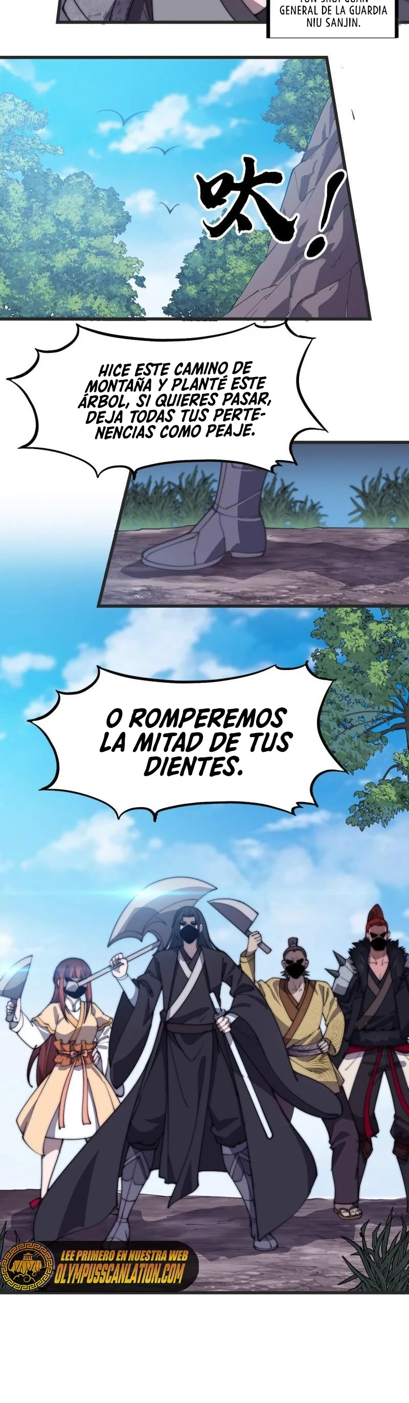 Comienza con una montaña capítulo 184, página 9