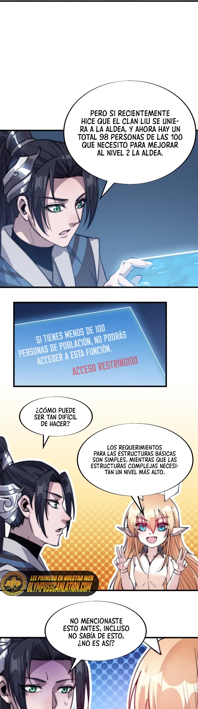 Comienza con una montaña capítulo 44, página 18