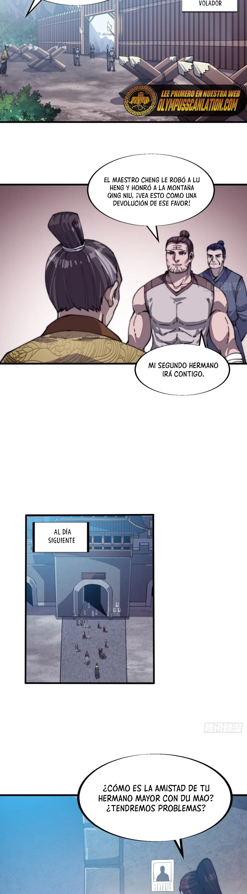Comienza con una montaña capítulo 52, página 4