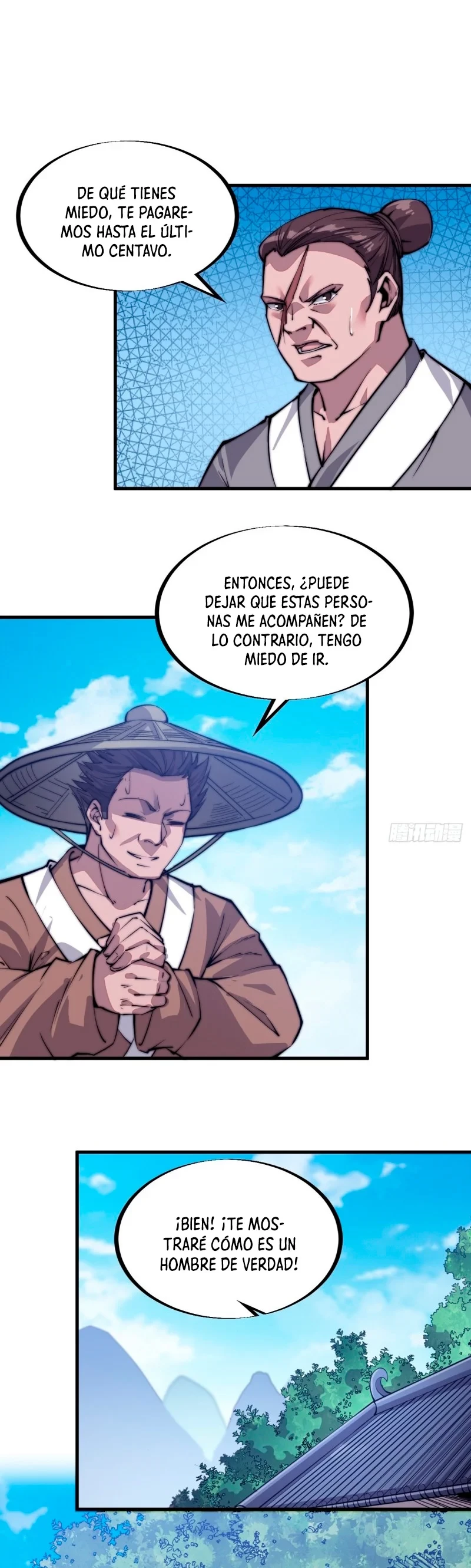 Comienza con una montaña capítulo 54, página 14