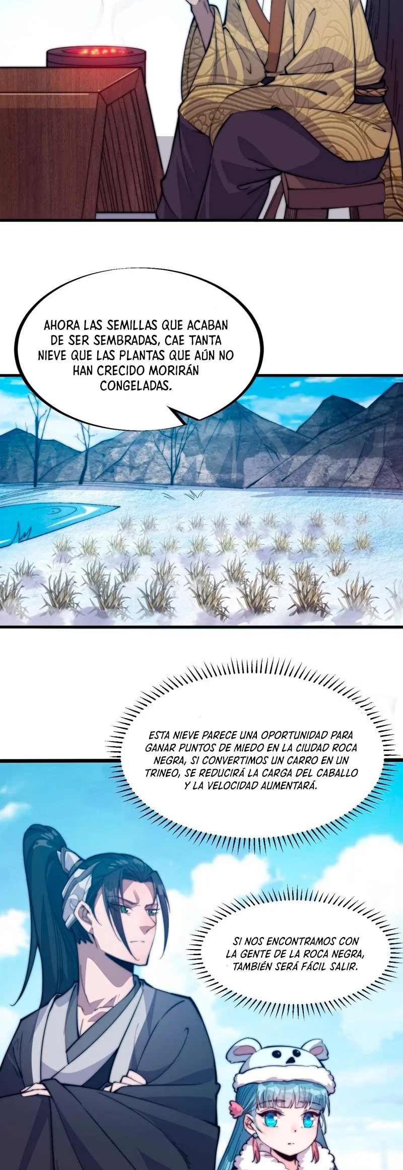 Comienza con una montaña capítulo 64, página 18