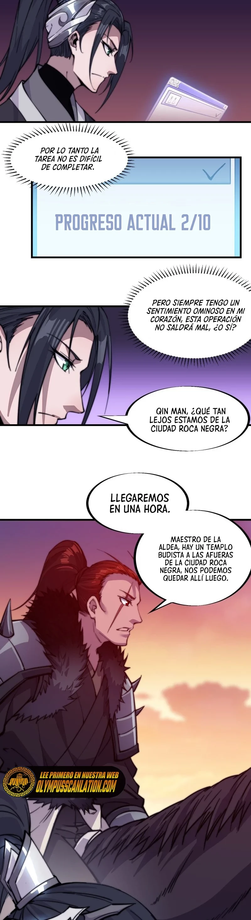 Comienza con una montaña capítulo 65, página 4
