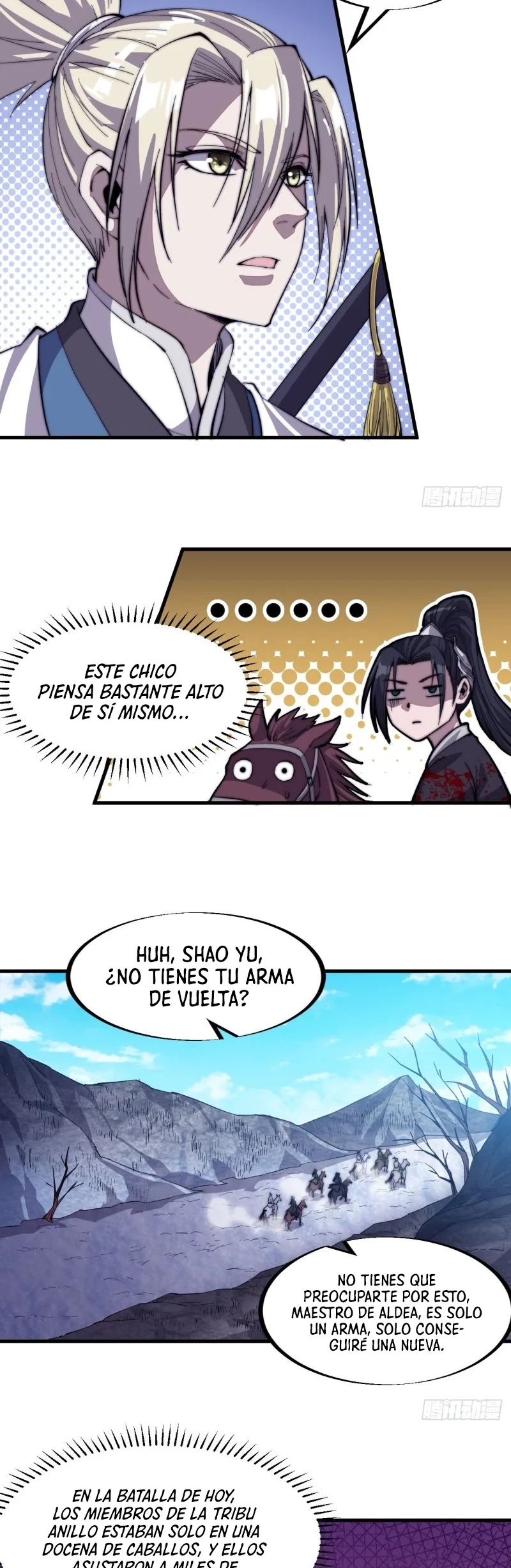 Comienza con una montaña capítulo 79, página 17