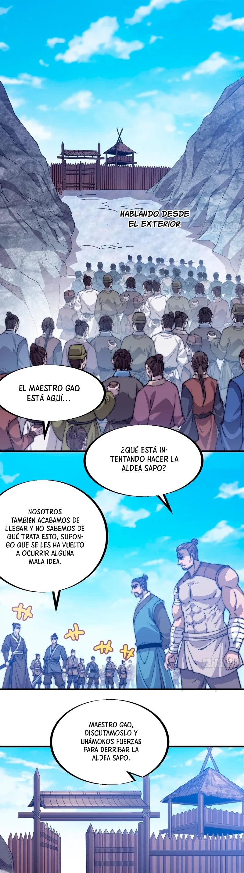 Comienza con una montaña capítulo 84, página 8