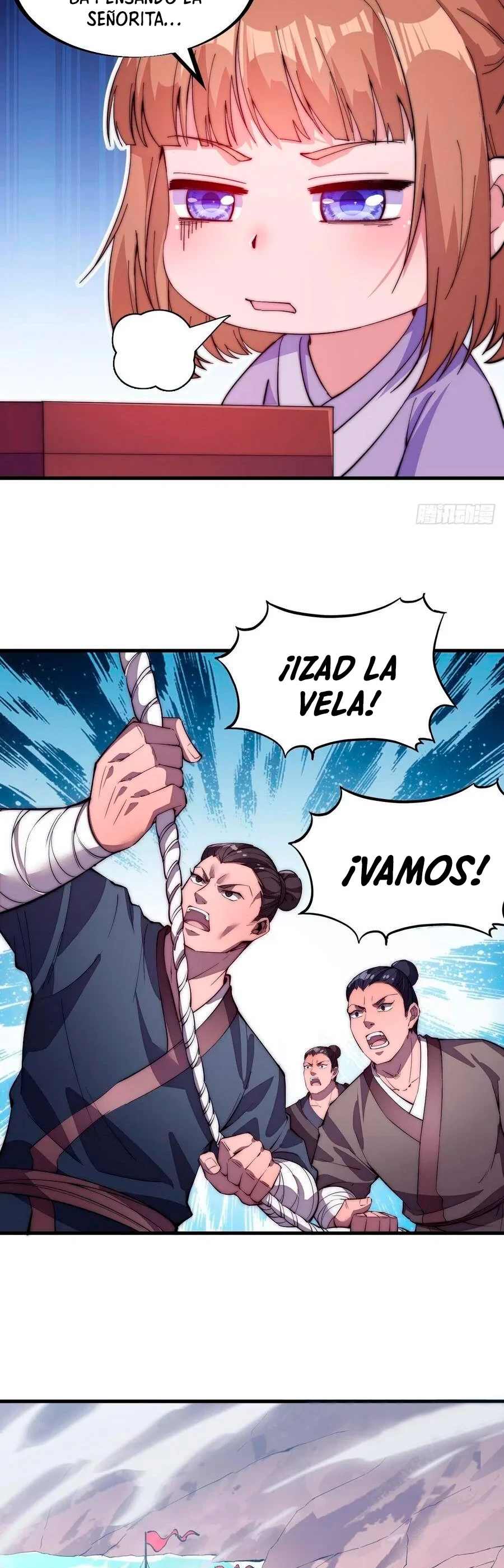 Comienza con una montaña capítulo 85, página 7