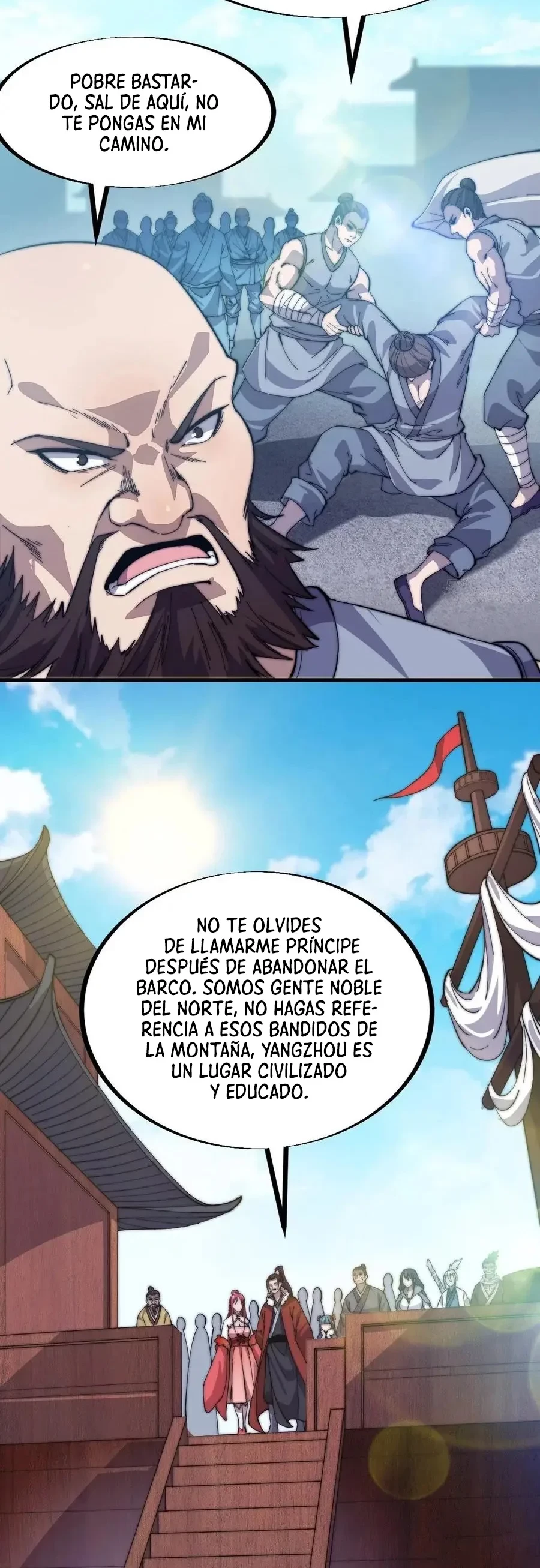 Comienza con una montaña capítulo 86, página 9