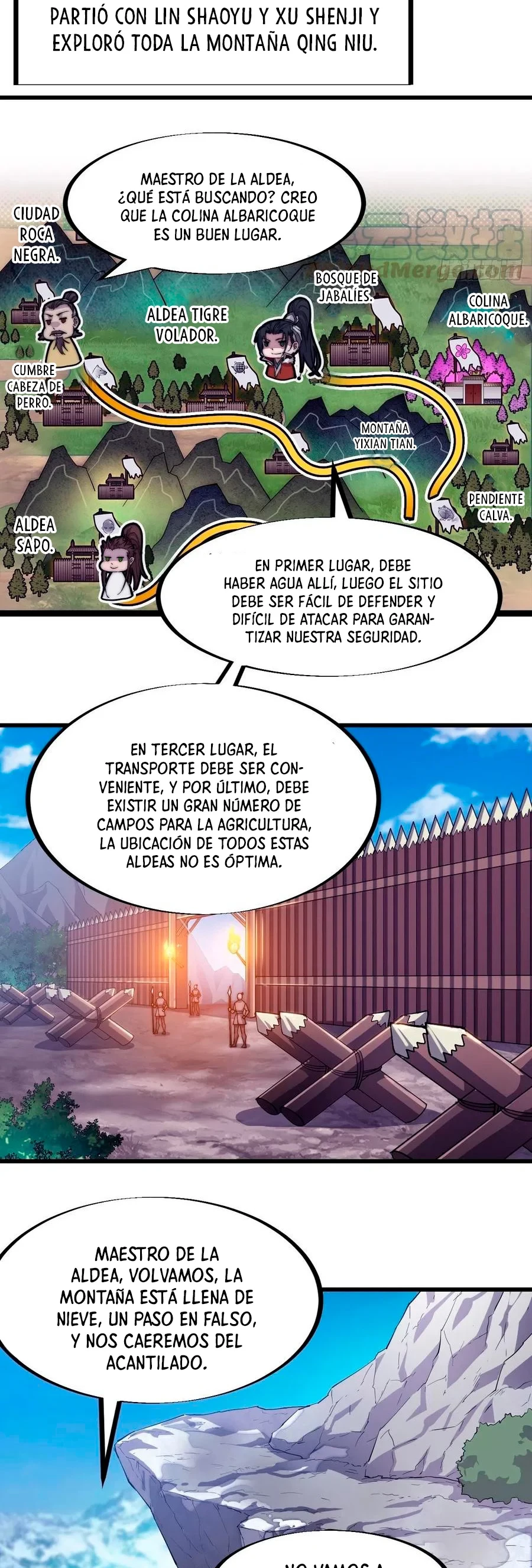 Comienza con una montaña capítulo 98, página 8