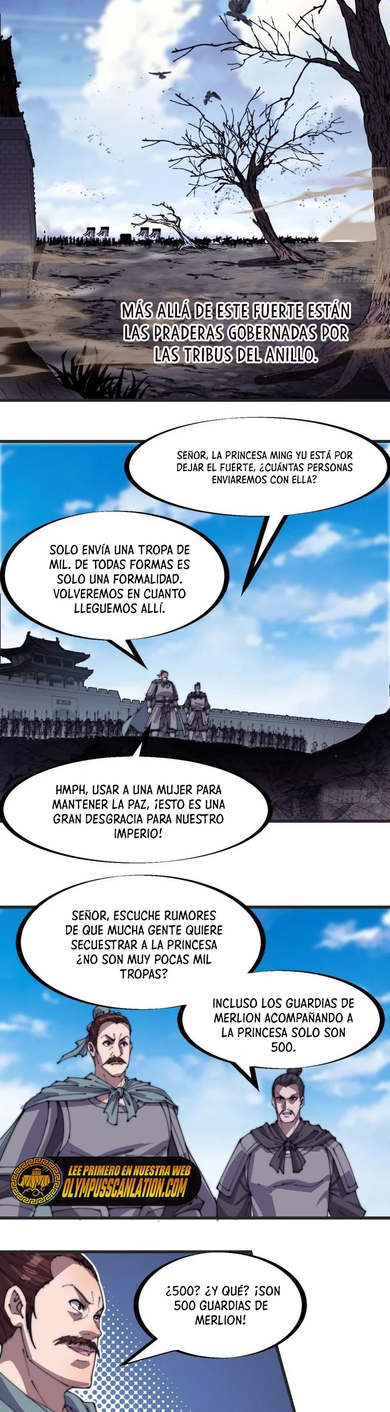 Comienza con una montaña capítulo 241, página 4