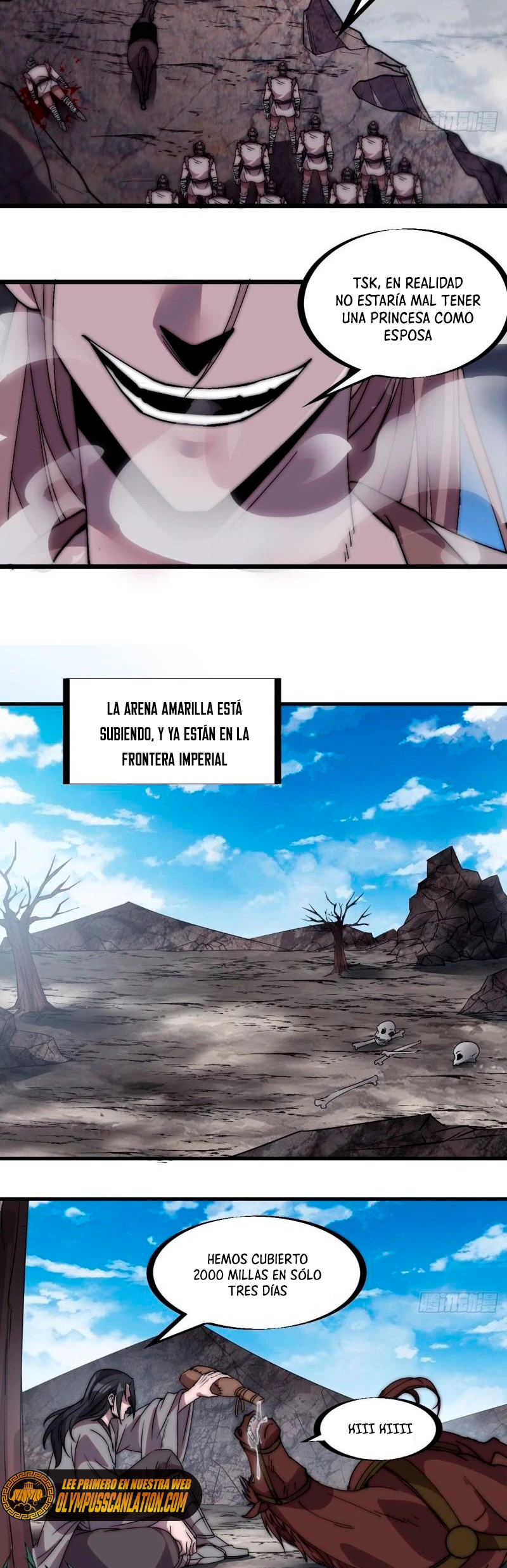 Comienza con una montaña capítulo 242, página 8