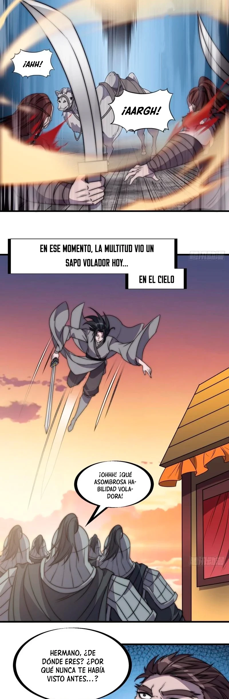 Comienza con una montaña capítulo 244, página 8