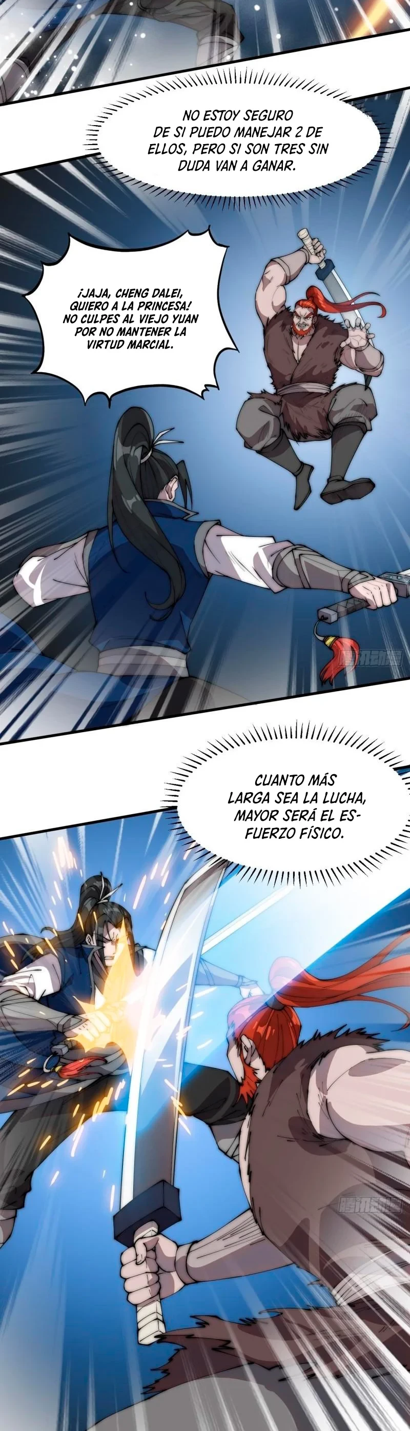 Comienza con una montaña capítulo 250, página 8