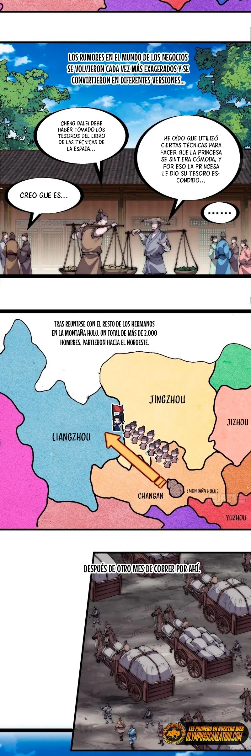 Comienza con una montaña capítulo 266, página 16