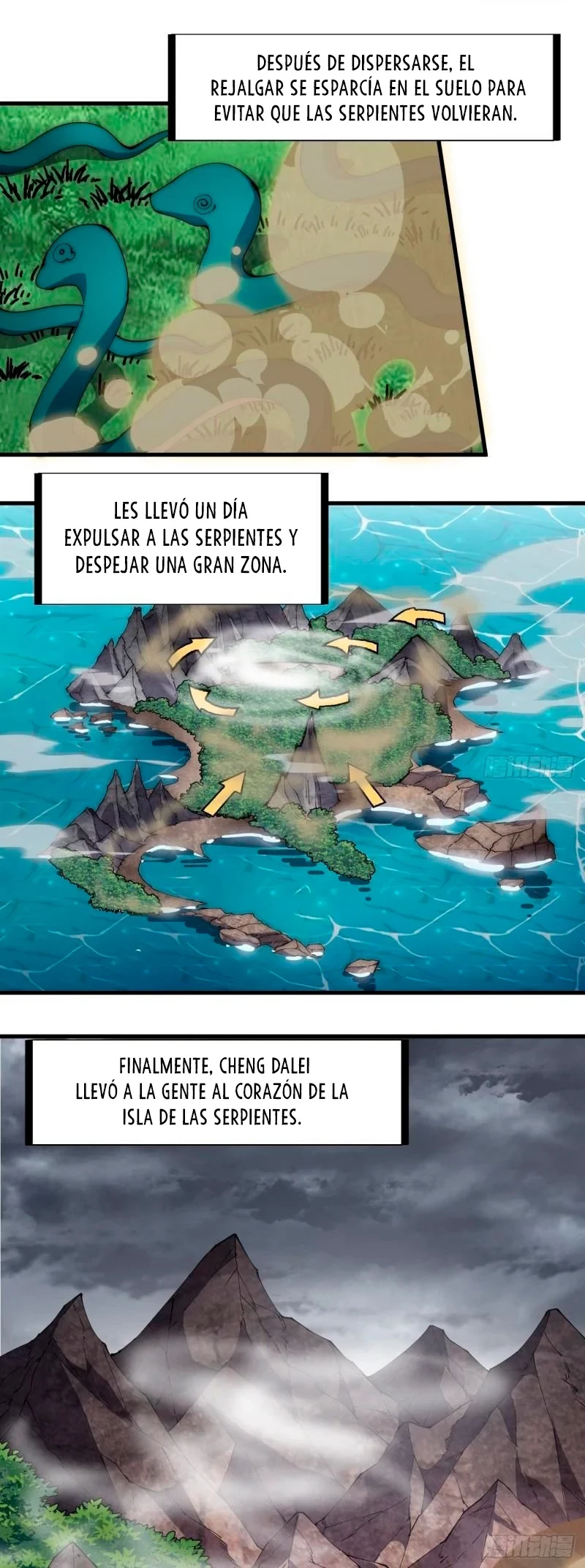 Comienza con una montaña capítulo 271, página 8