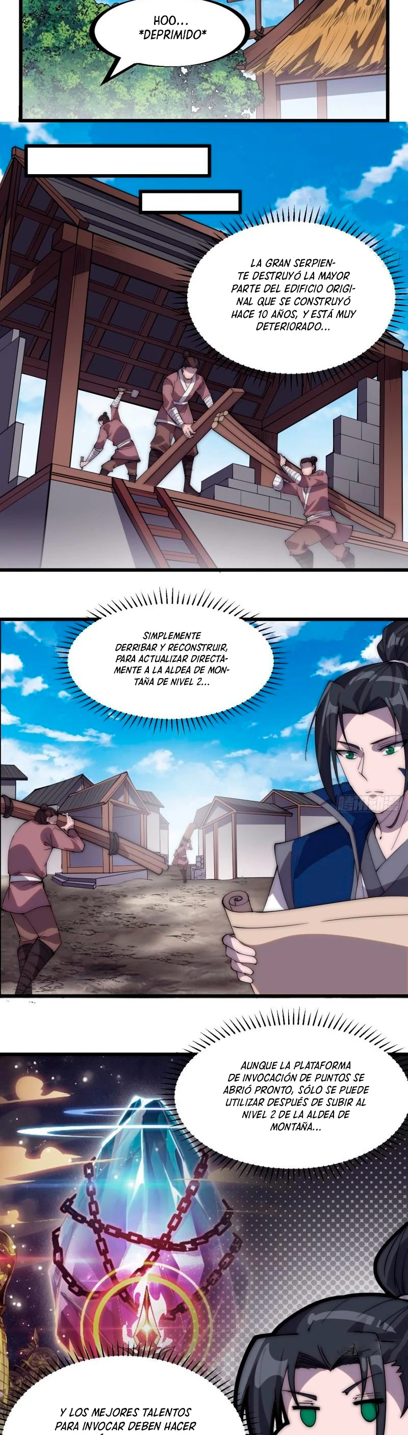 Comienza con una montaña capítulo 280, página 9