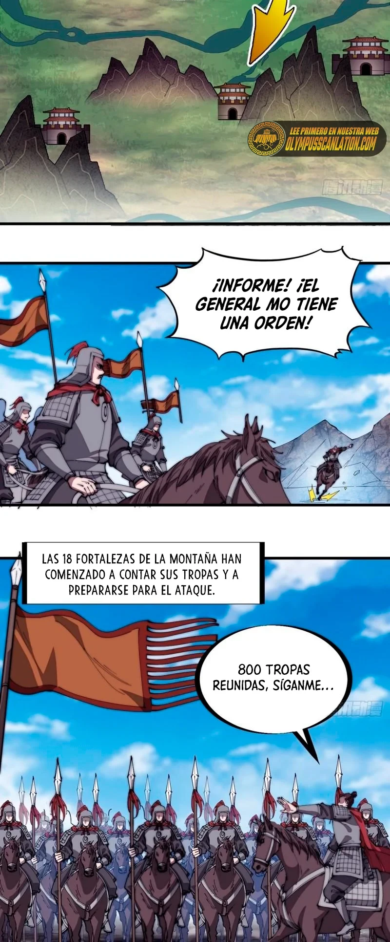 Comienza con una montaña capítulo 286, página 22