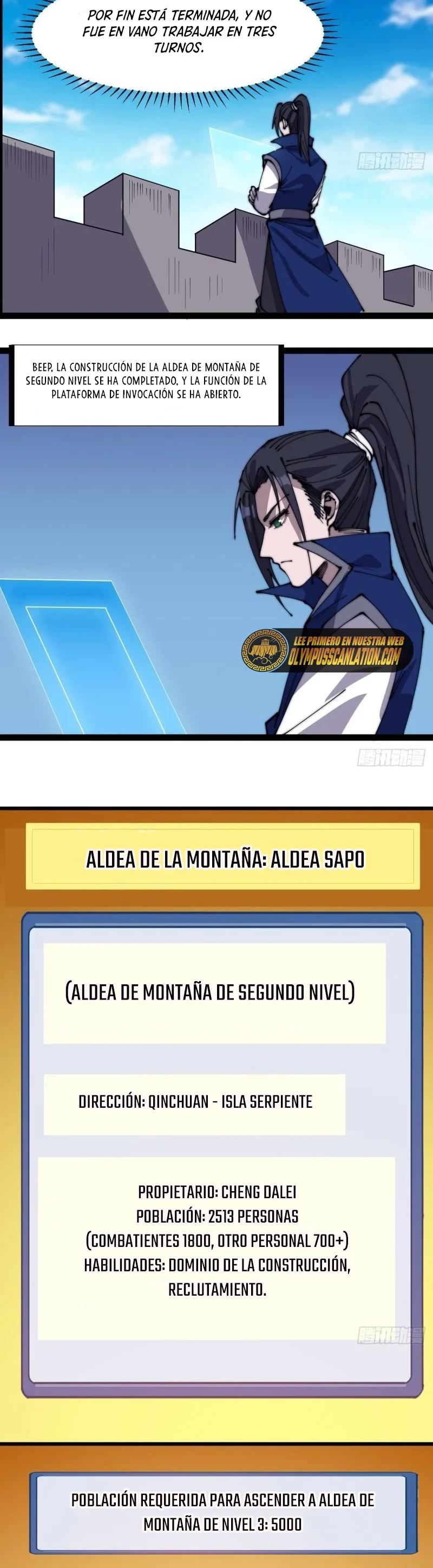Comienza con una montaña capítulo 290, página 10