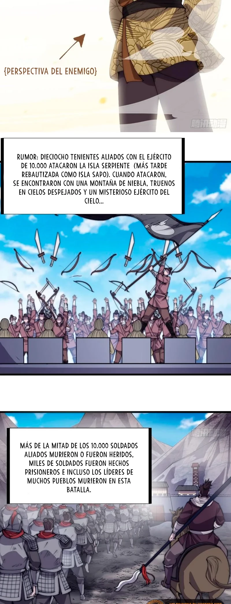 Comienza con una montaña capítulo 294, página 23