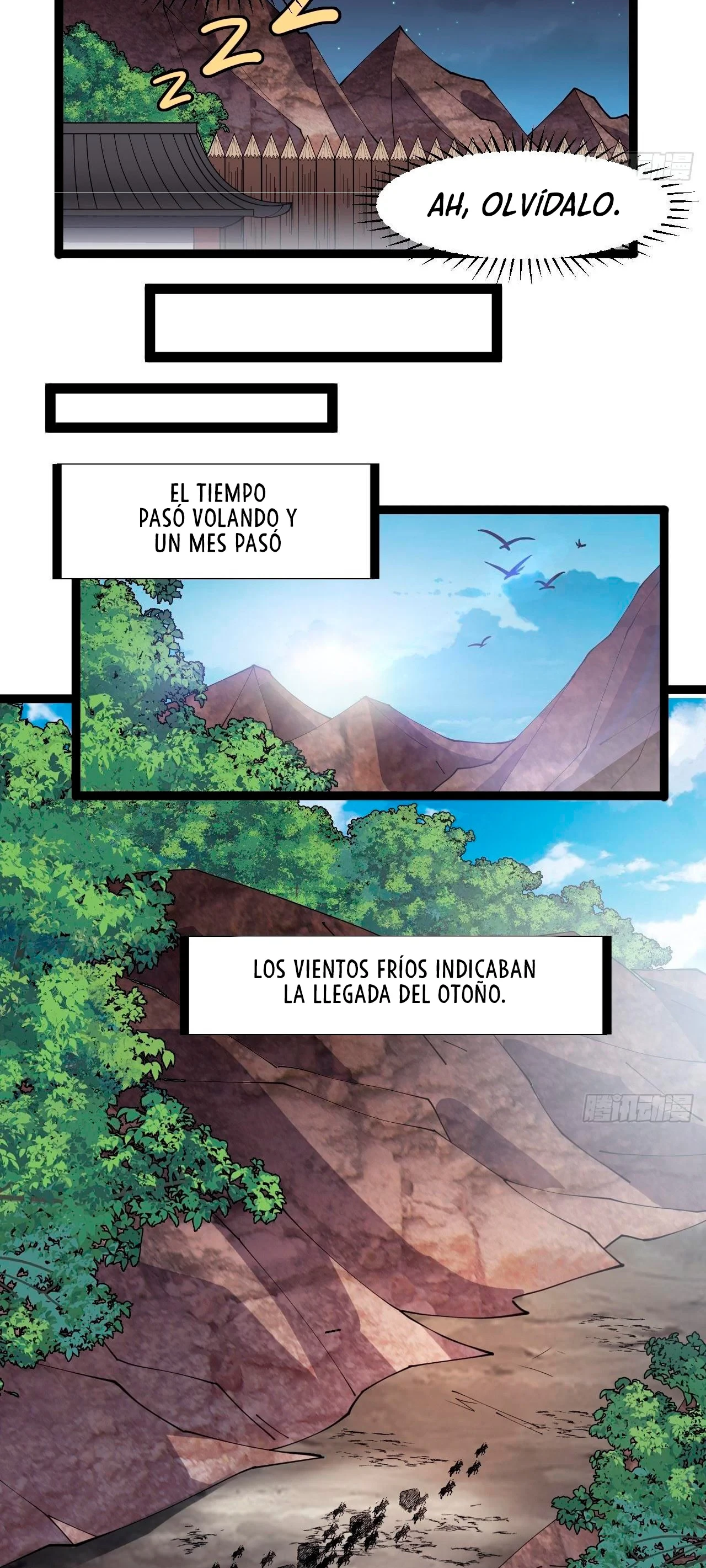 Comienza con una montaña capítulo 302, página 22